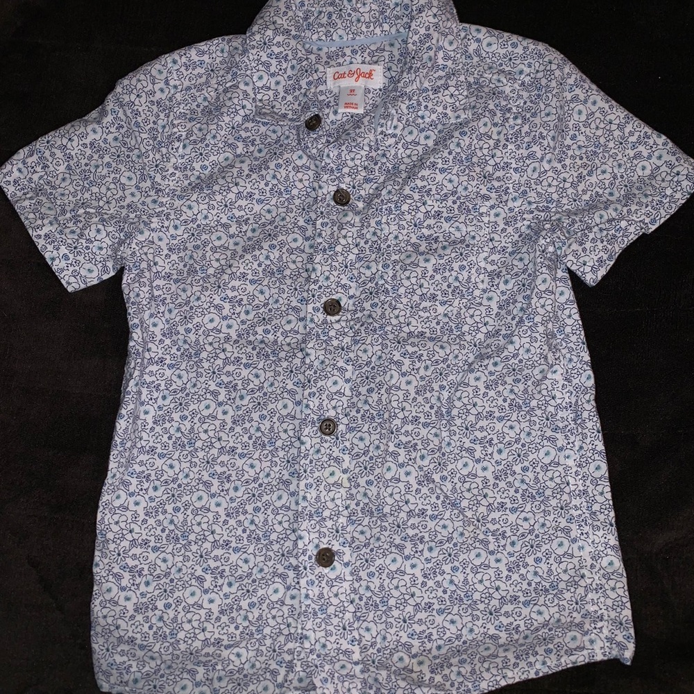 Cat and Jack Boys Button Up